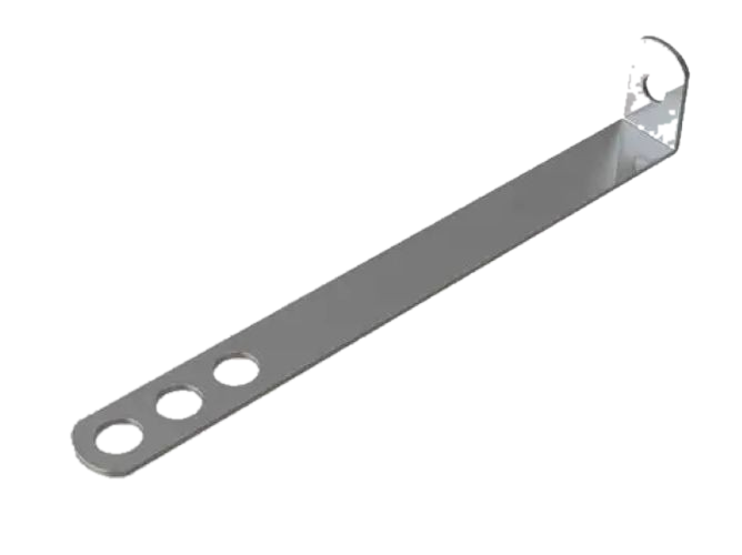 Vista Safety End Frame Clamp 200mm Stainless Steel Wall Tie