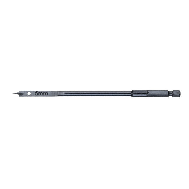 Milwaukee Flat Boring Drill Bit 6mm x 152mm 4932352487