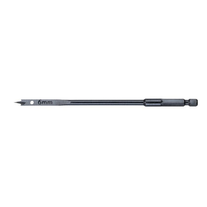 Milwaukee Flat Boring Drill Bit 6mm x 152mm 4932352487