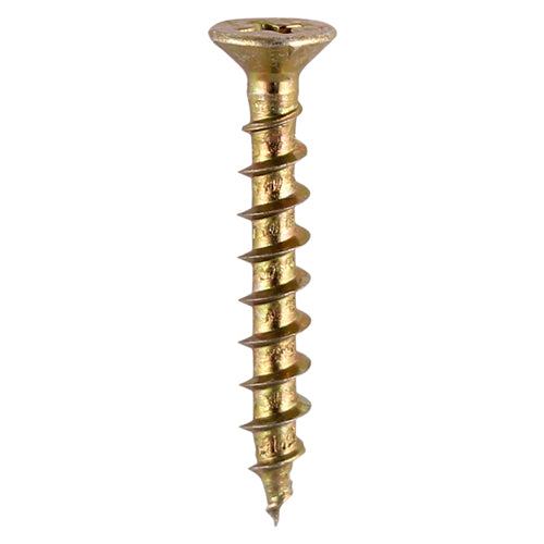 Window Fabrication Screws 4.3mm x 25mm (Zinc, Countersunk)