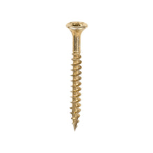 C2 Clamp-Fix TX Woodscrew 4.0 x 40mm – yellow passivated timber screw