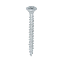 C2 Exterior Strong-Fix Screw 4.0 x 40mm – silver twin-cut screw for timber fixing