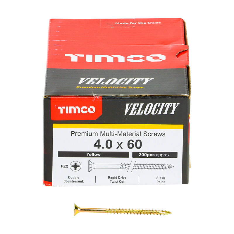 Load image into Gallery viewer, Velocity Premium Woodscrew 4mm
