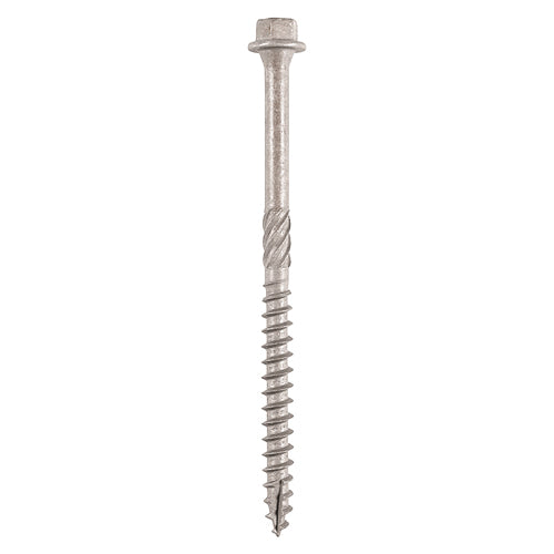 Load image into Gallery viewer, 200mm stainless railway sleeper screws timber frame screws
