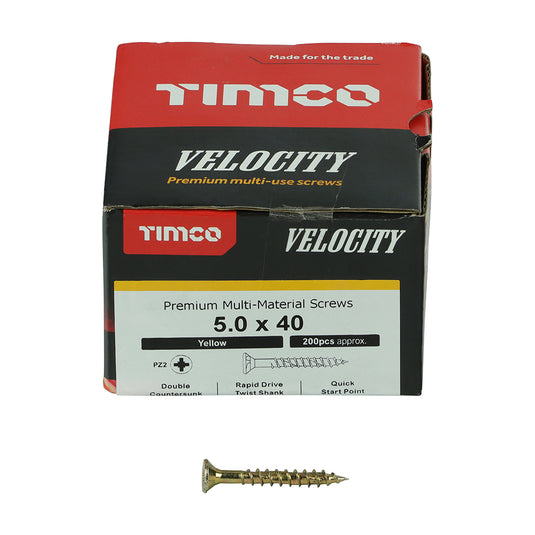 Velocity Premium Woodscrew 5mm