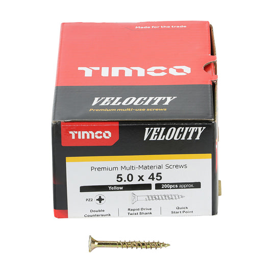 Velocity Premium Woodscrew 5mm