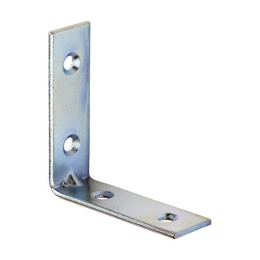 50mm zinc plated corner bracket for furniture and repairs