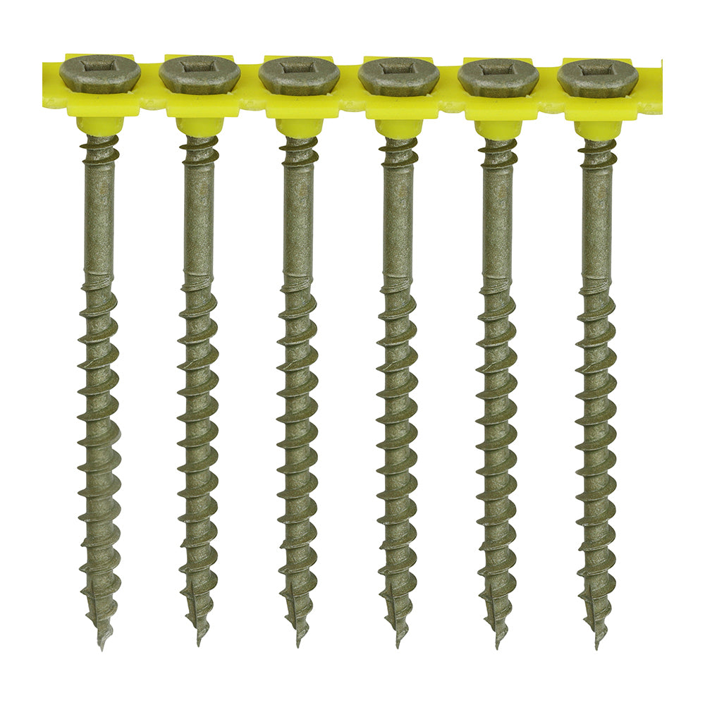 C2 collated deck-fix screws 4.5mm x 60mm for outdoor timber