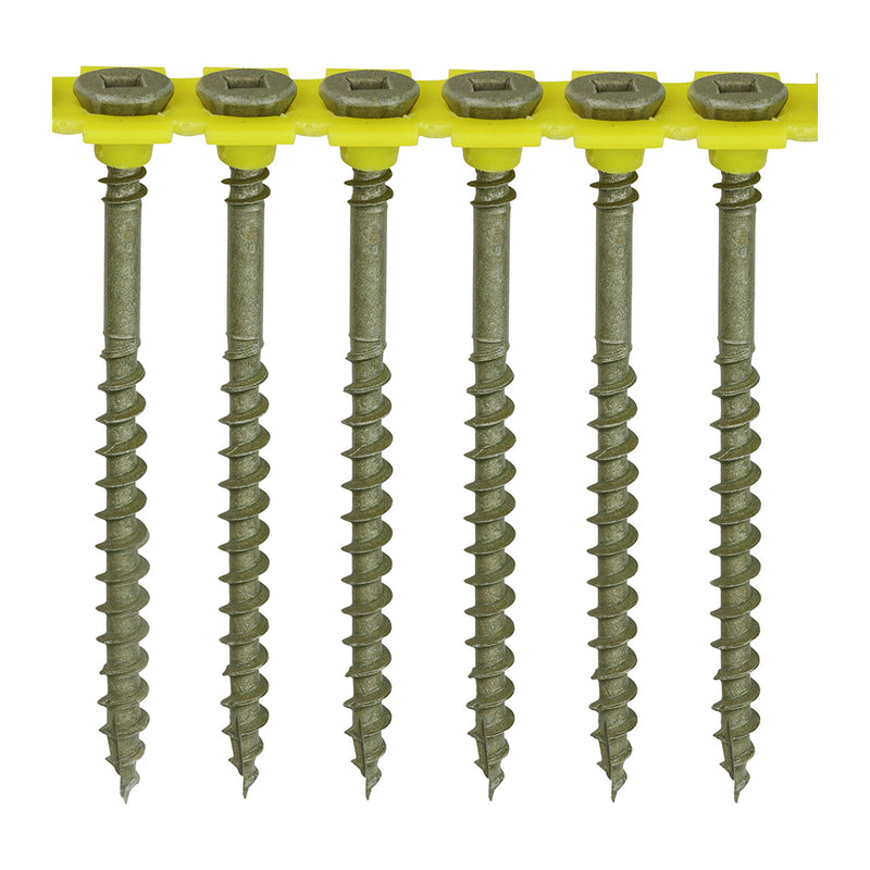 C2 collated deck-fix screws 4.5mm x 60mm for outdoor timber