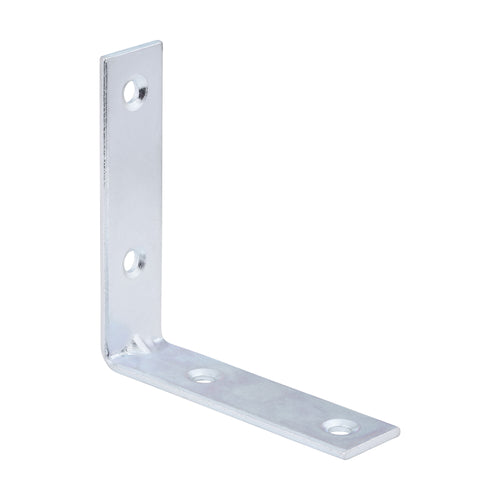 Steel corner brace plate for timber joints