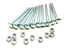 M8 Coach Bolt & Nut - Zinc