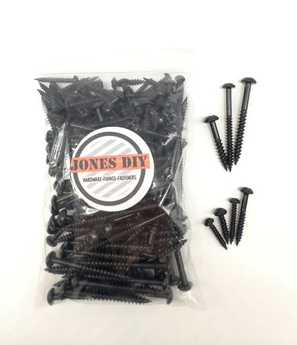 black panhead woodscrew large assortment pack with jones diy logo