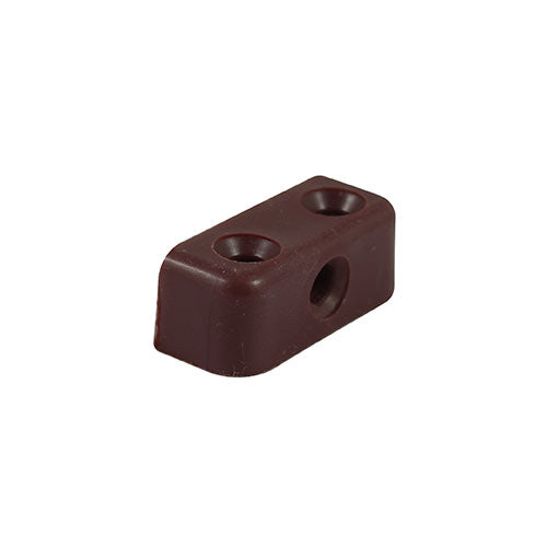 Modesty block fixing used for cabinets and kick panels