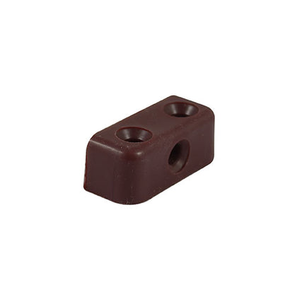 Modesty block fixing used for cabinets and kick panels