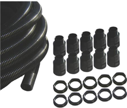Electrical flexible conduit contractor pack with fittings 10m