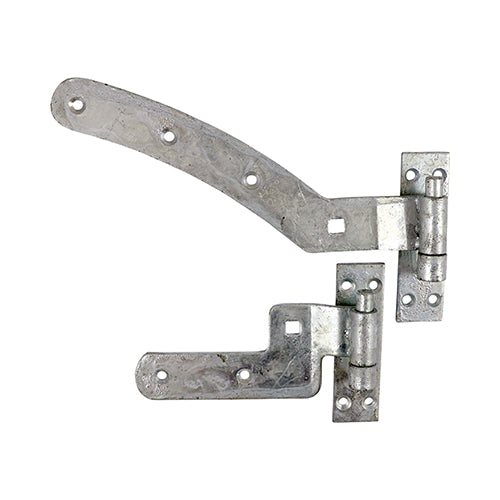 Curved Rail Hinge Set (Right) - 300mm