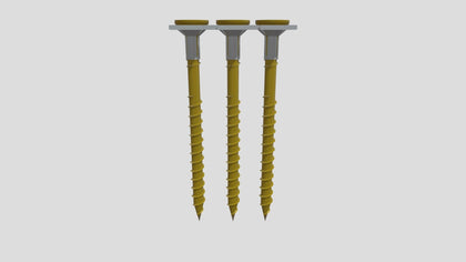 Collated flooring screws 4.2 x 55mm yellow zinc