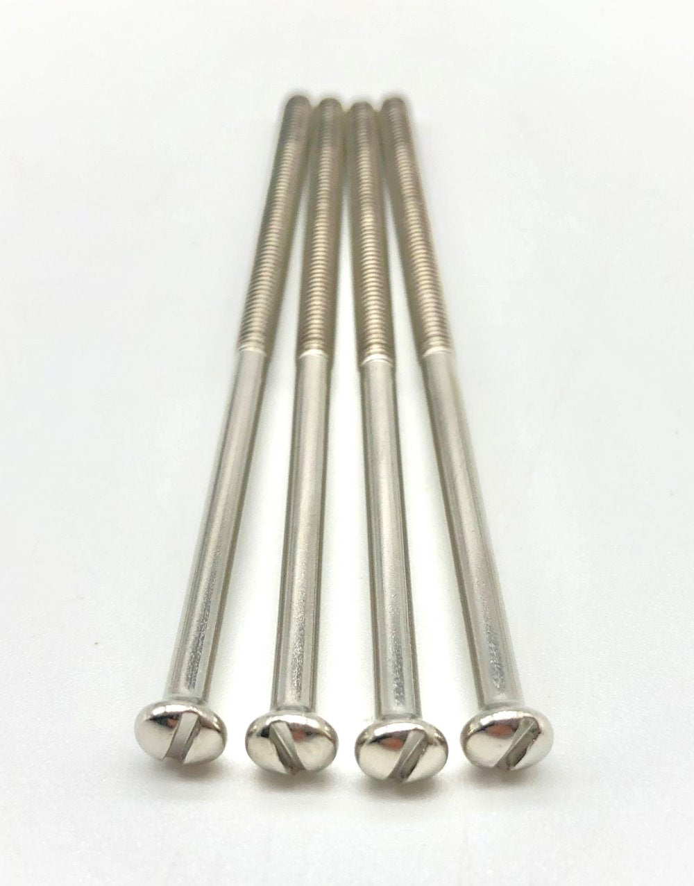 Chrome Silver M3.5 long electrical socket screws 3.5mm 75mm electrical screw countersunk raised head