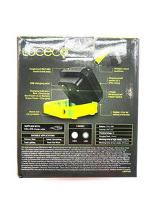 Compact rechargable magnetic worklight usb with charging cable with box packaging reverse spec information 750 lumens