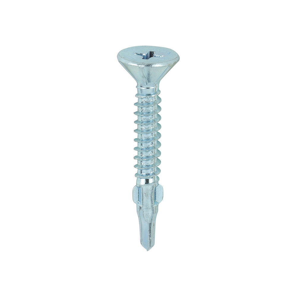 4.2mm x 32mm wing tip screws for use with light section steel