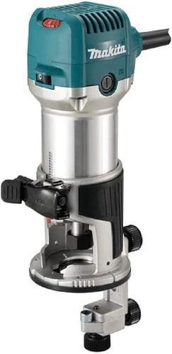 Makita RT0702CX4/2 240V ¼” Router Trimmer with Trimmer Base