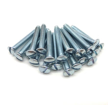 M3.5 silver electrical socket screws 3.5mm 25mm short electrical screw raised head countersunk bundled