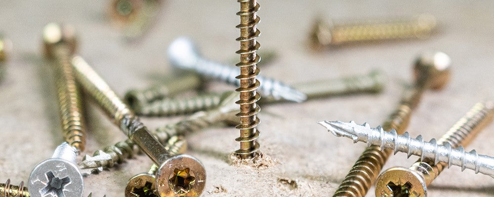 Hardware and fixings on timber