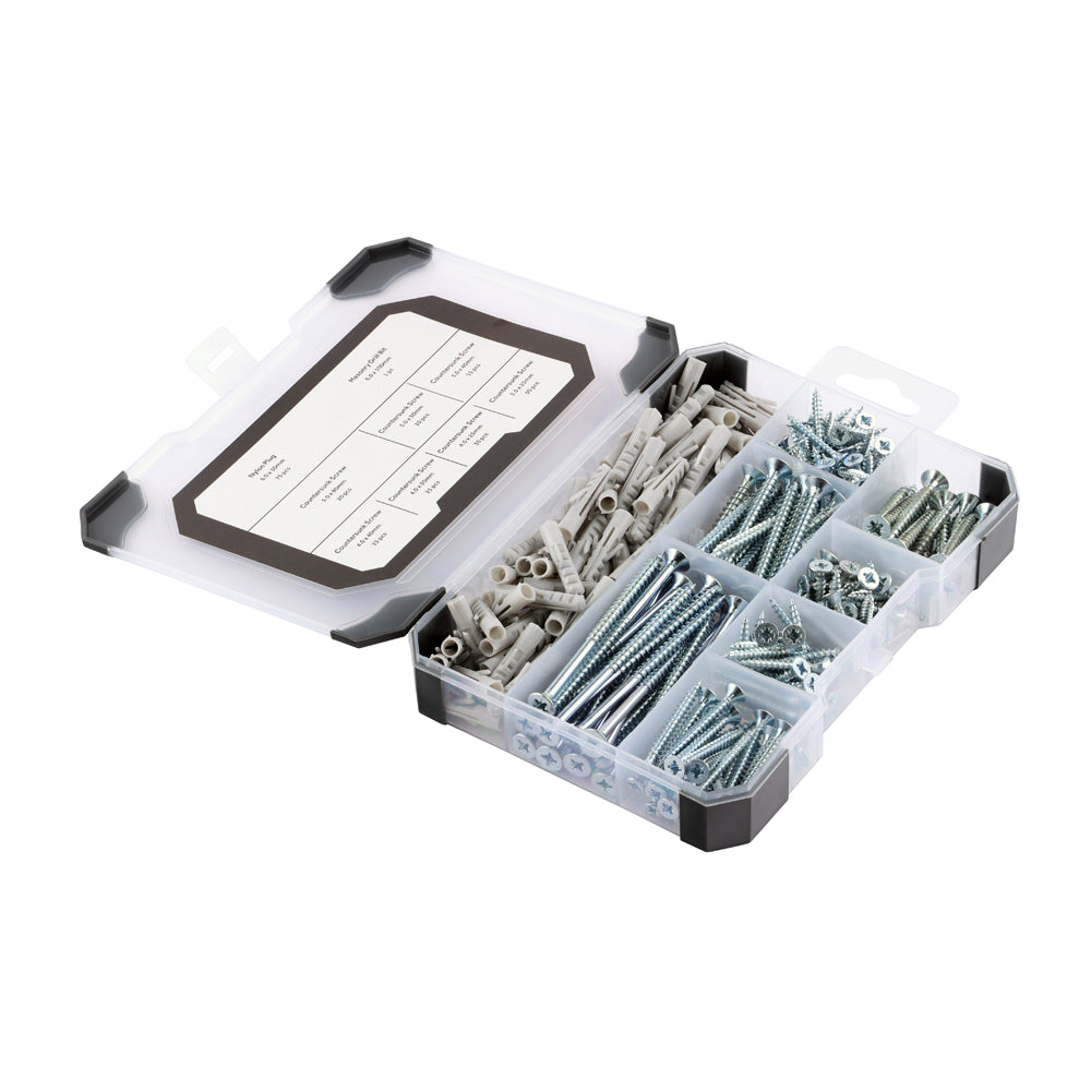 Mix Screws Plug Drill Bit Zinc - 251pcs