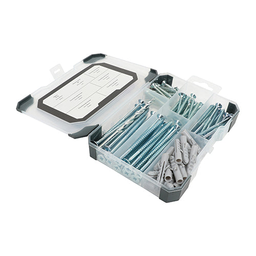 Mix Screws Plug Drill Bit Zinc - 91pcs