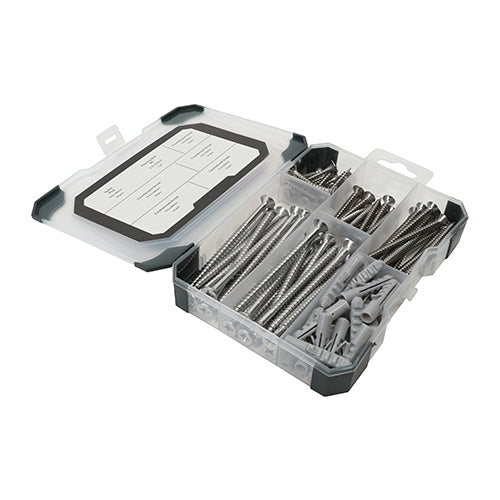 Mix Screws Plug Drill Bit SS - 91pcs