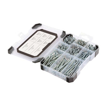 Mix Woodscrews Zinc - 340pcs