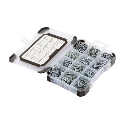 Mix Self-Tapping Screws Zinc - 475pcs