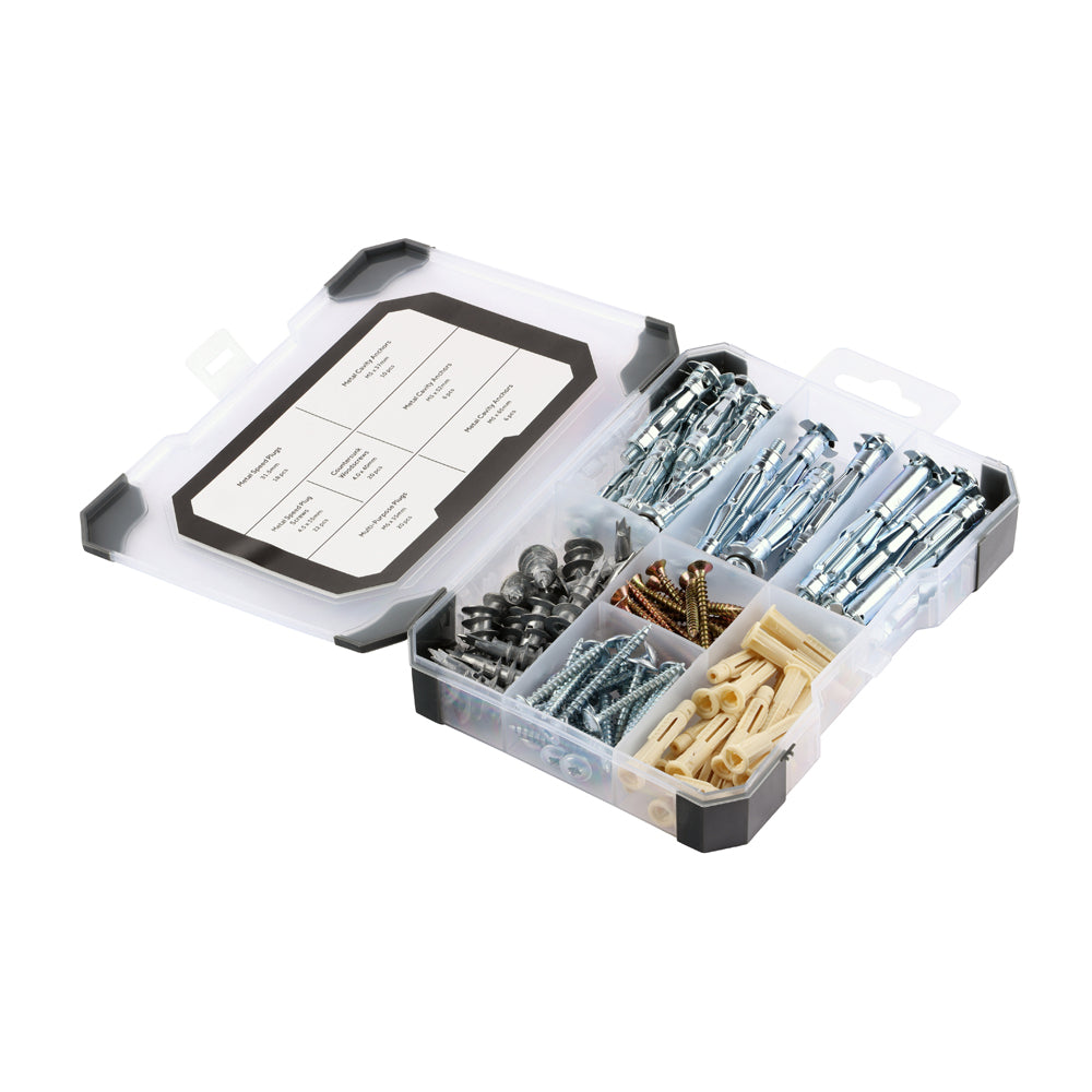 Mix Plasterboard Fixings - 102pcs