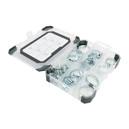 Mix Hose Clips Zinc - 25pcs