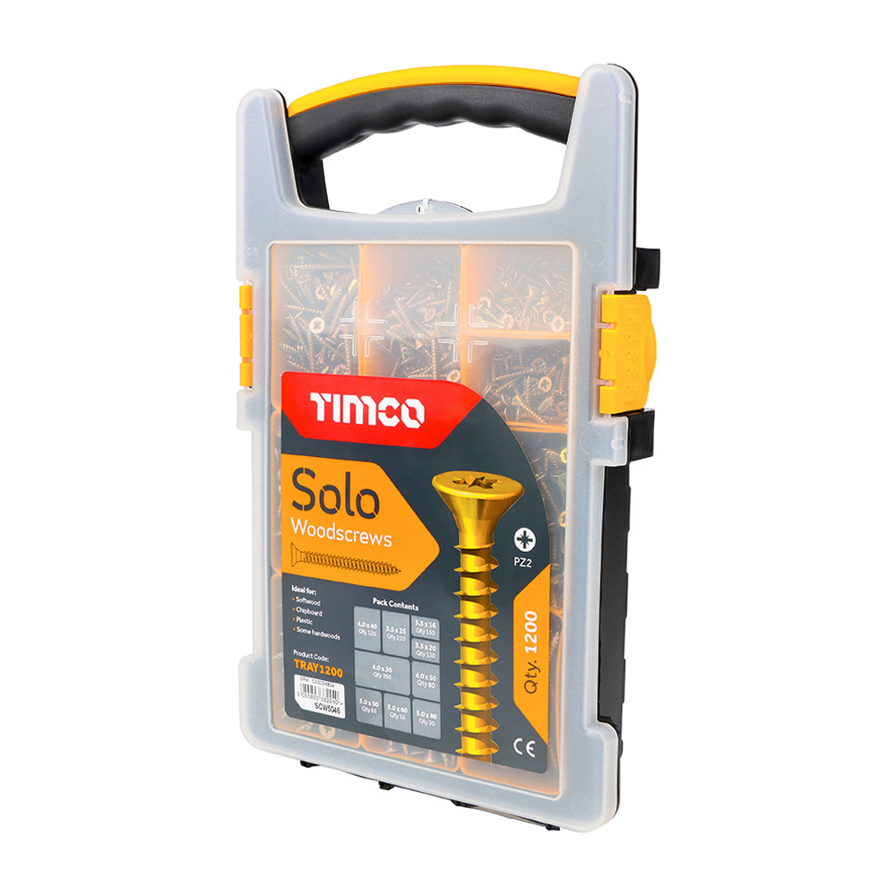 trade box of 1200 wood screws