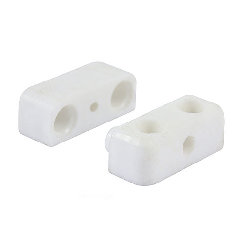 white knock down blocks for 90 degree furniture joints