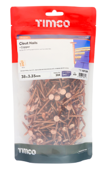 Load image into Gallery viewer, heavy duty copper clout nails bag
