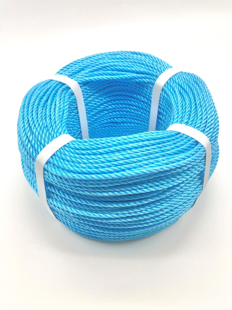 Jones Wire Rope Blue Polypropylene Rope | 4mm Coils | Marine Rope – JONES DIY