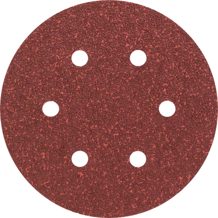Bosch 2608605716 C430 Expert Sanding Discs 150mm P40 6 Hole 5 Pack