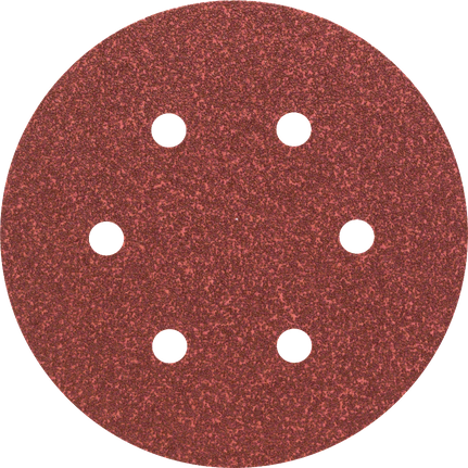 Bosch 2608605717 C430 Expert Sanding Discs 150mm P60 6 Hole 5 Pack
