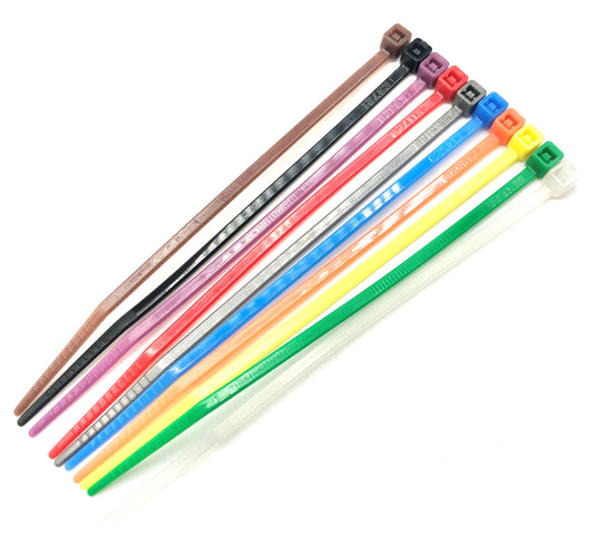 All Colours and Sizes of Cable Ties