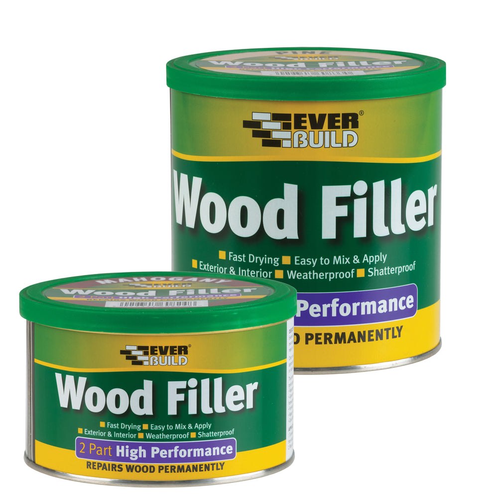Everbuild 2-Part High Performance Wood Filler 500g