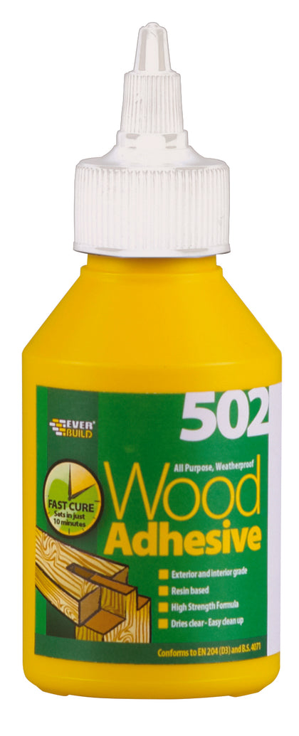 Everbuild 502 All Purpose Weatherproof Wood Adhesive 500ml