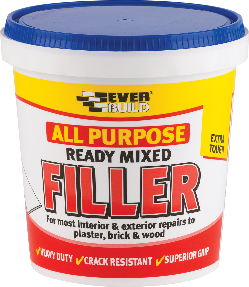Everbuild All Purpose Ready Mixed Filler White 1kg