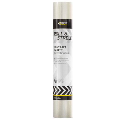 Everbuild Roll & Stroll Contract Carpet Protector 50m x 600mm