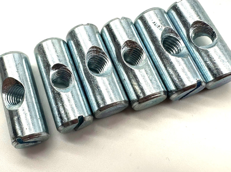 Load image into Gallery viewer, m6 x 25mm cross dowel barrel nuts
