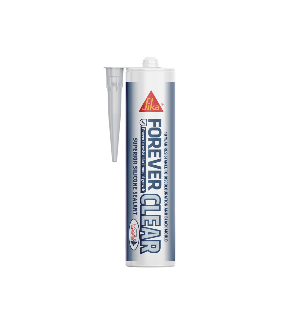 Sika Forever Clear sanitary silicone 295ml