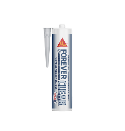 Sika Forever Clear sanitary silicone 295ml