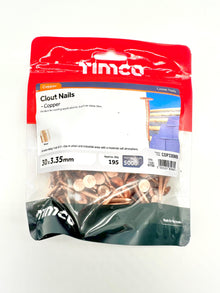 copper clout nails pack