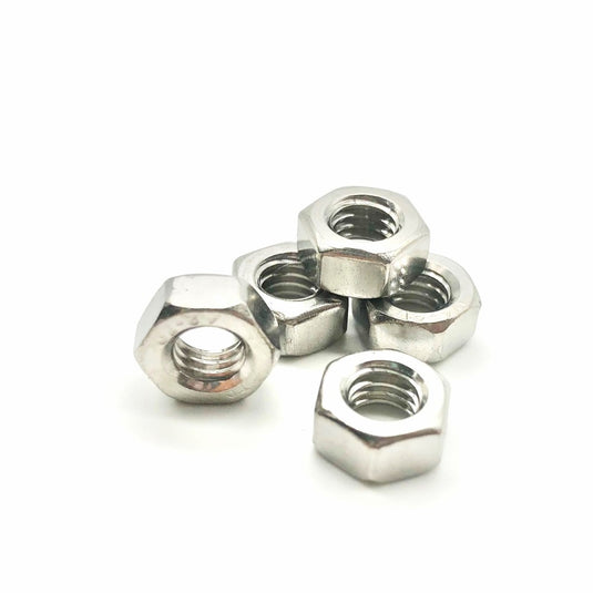 M4 Stainless Steel Hex Full Nut | Stainless Steel Nuts Bolts Washers ...